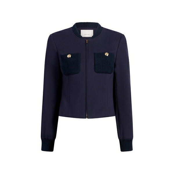 サンクアセプト レディース 上衣＆上衣 アウター Knitted pockets paulette jacket Blue