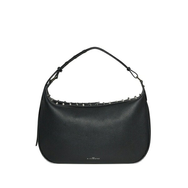 ジョン リッチモンド レディース ショルダーバッグ バッグ Studded shoulder bag Black