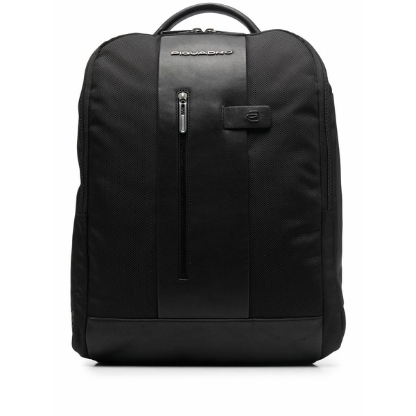 ピークアドロ  メンズ うしろ側容器に並べる・背嚢 御徒面子 Logo-patch backpack Black