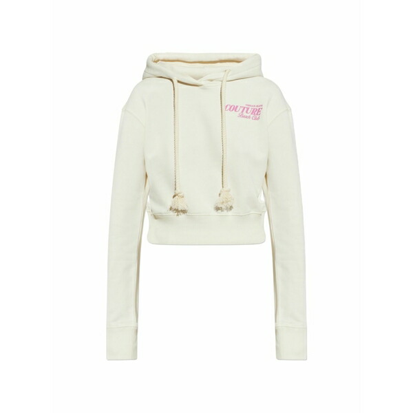 ベルサーチ レディース ニット&セーター アウター Cotton sweatshirt Neutrals|asty