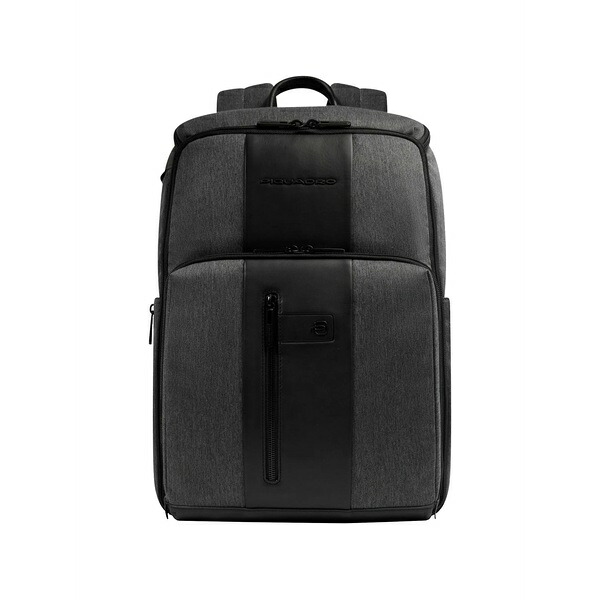 ピークアドロ  メンズ うしろ側容器に並べる・背嚢 御徒面子 Zipped panelled backpack Grey