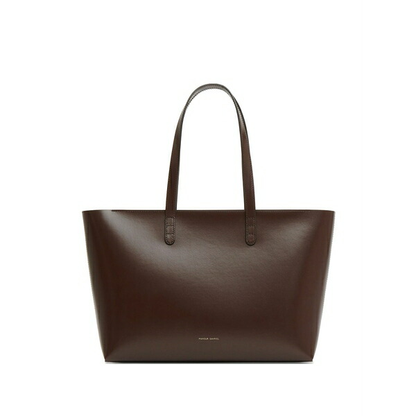 マンスールガブリエル レディース トートバッグ バッグ Small zip tote bag Brown