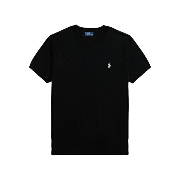ラルフローレン レディース Tシャツ トップス Short-sleeve t-shirt Black｜asty