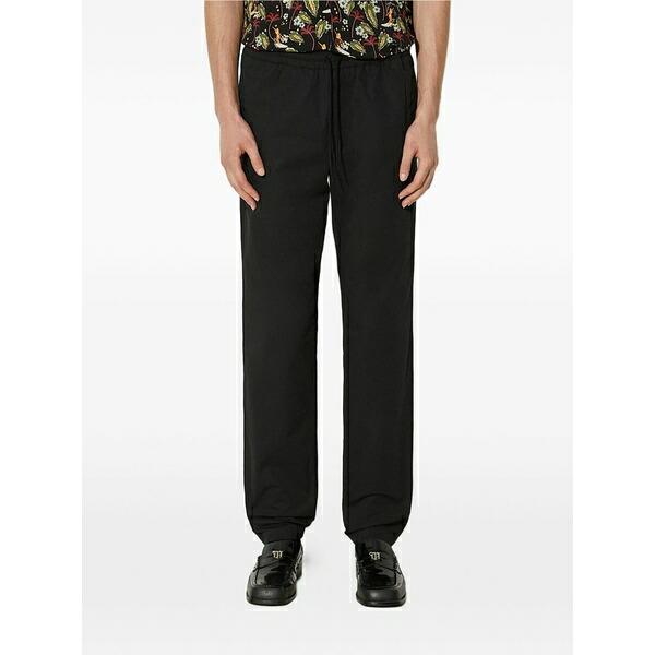 アーペーセー メンズ 心地好いズボン下 ボトムス Drawstring-fastening trousers Black