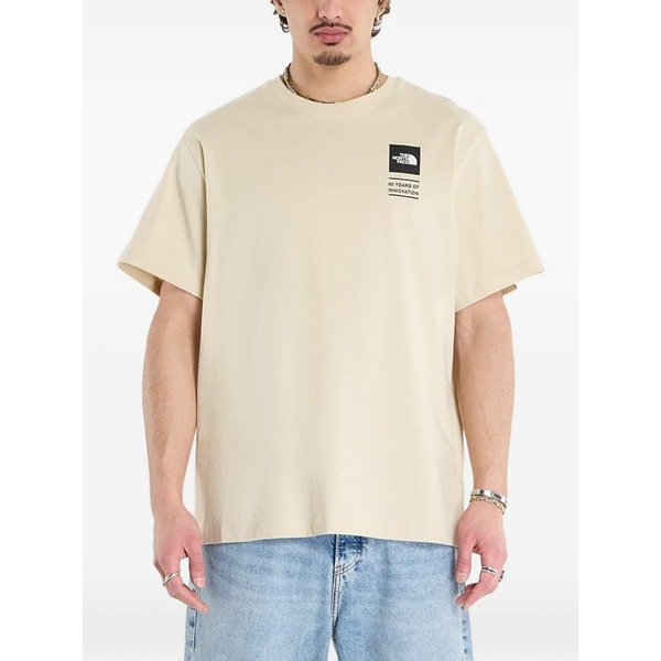 ノースフェイス メンズ Tシャツ トップス Men???s icon celebration regular short-sleeve t-shirt Neutrals