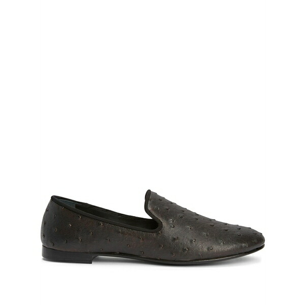 ジュゼッペザノッティ メンズ スリッポン・ローファー シューズ Seymour loafers Black