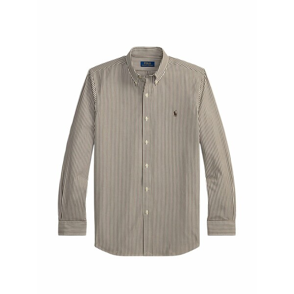 ラルフローレン メンズ シャツ トップス Striped shirt Brown｜asty 35,620円