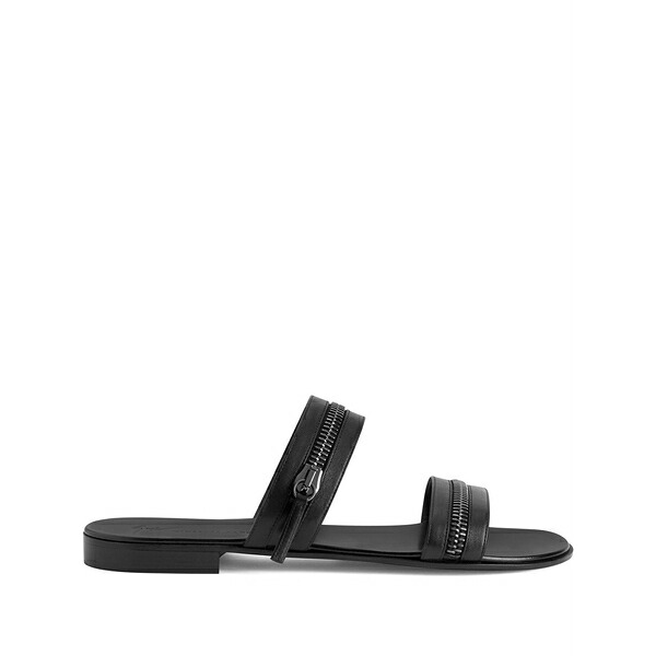 ジュゼッペザノッティ メンズ サンダル シューズ Brad zip-detail sandals Black