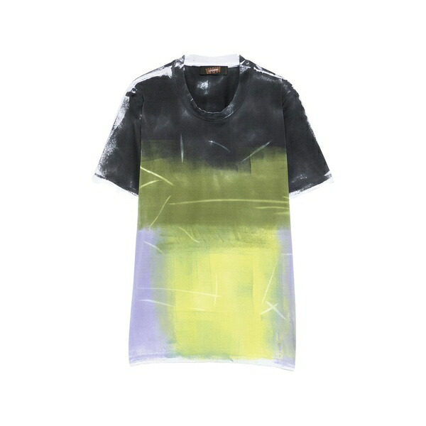 チヴィディーニ レディース ティーシャツ トップス Editta abstract-print t-shirt Grey
