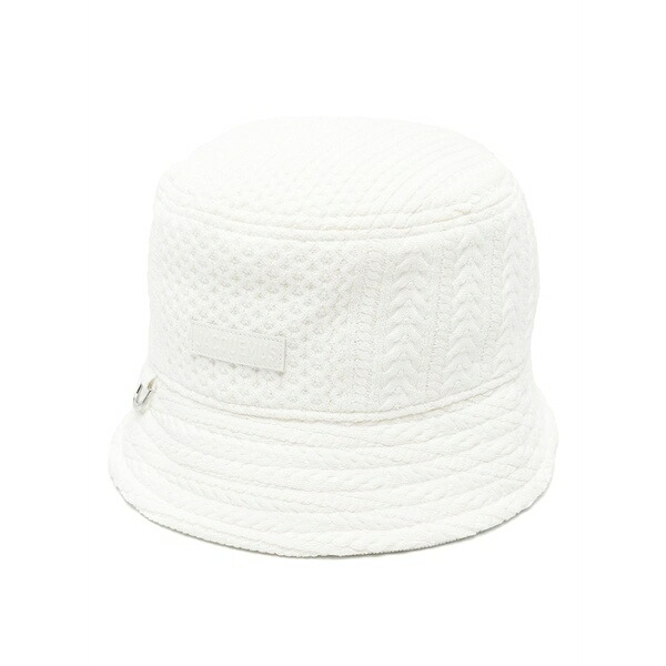 ジャクエムス メンズ 鳥打ち帽 付属物 Le bob belo bucket hat White