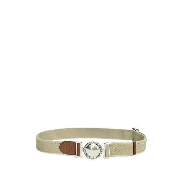 イザ呼びりん マラン レディース 三尺帯 付属物 Delva woven buckle belt Neutrals