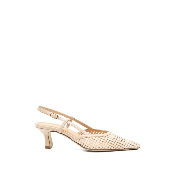ジュリーディー レディース パンプス シューズ Woven slingback pumps Neutrals