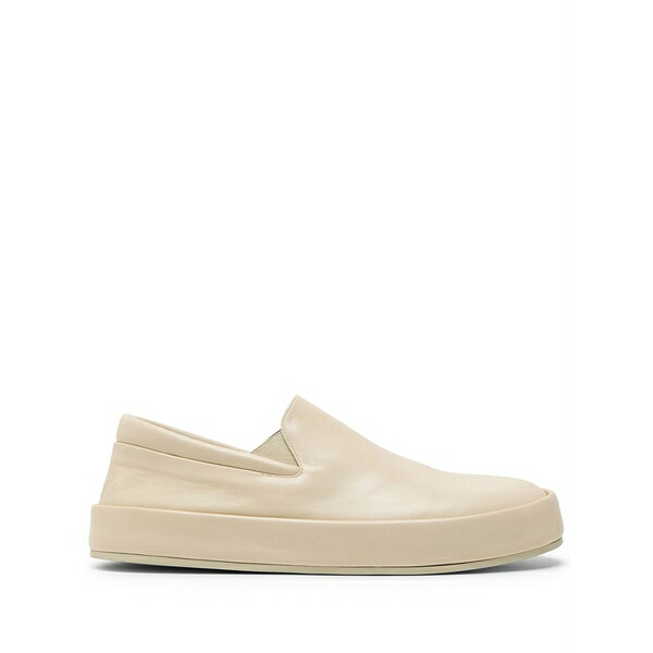 マーシャル メンズ スリッポン・ローファー シューズ Cassapelle leather sneakers Neutrals｜asty