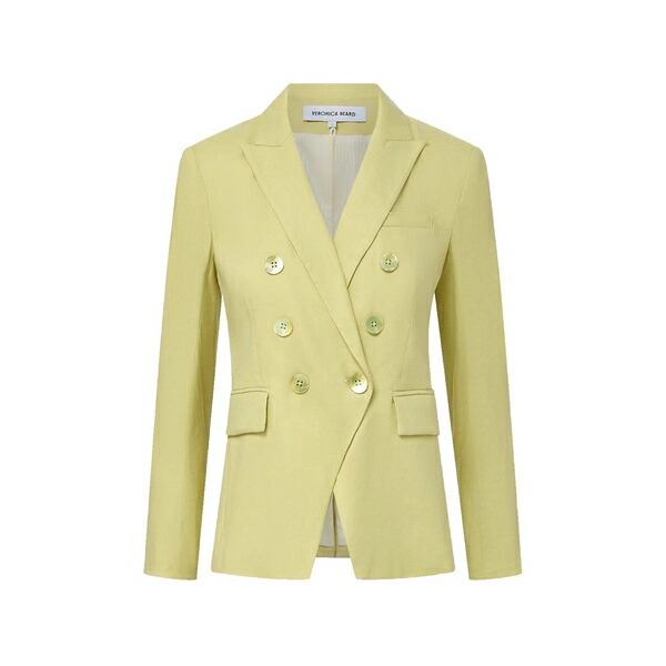 ヴェロニカ ベアード レディース 上衣＆上衣 アウター Miller double-breasted blazer Green
