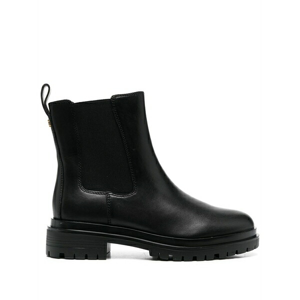 ラルフローレン レディース ブーツ シューズ Corinne elasticated-panel boots Black