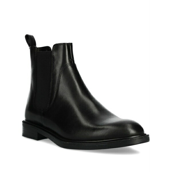 渡り者 レディース ブーツ シューズ Leather chelsea boots Black