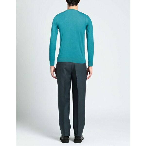 ROSSOPURO ROSSOPURO ロッソピューロ ニットセーター アウター メンズ Sweaters Turquoise 