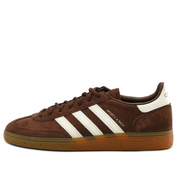 adidas アディダス メンズ スニーカー Auburn/Core White/Gum 【adidas x Sporty & Rich Handball Spezial 'Auburn Gum' IH2612】 サイズ US_12(30.0cm)｜asty
