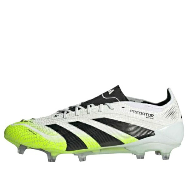 adidas アディダス メンズ スニーカー 【adidas Predator Elite FG 'Cloud White Black Lucid Lemon' JI1082】 サイズ US_M_4｜asty 70,290円