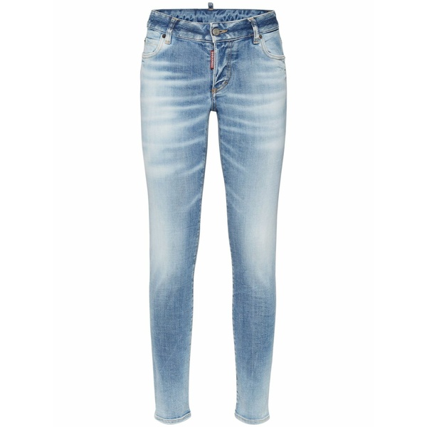 ディースクエアード レディース デニムパンツ ボトムス Jennifer mid-rise jeans Blue|asty