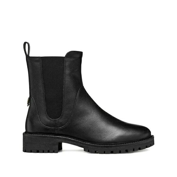 ジェオックス レディース ブーツ シューズ 40mm hoara pull-on chelsea boots Black｜asty