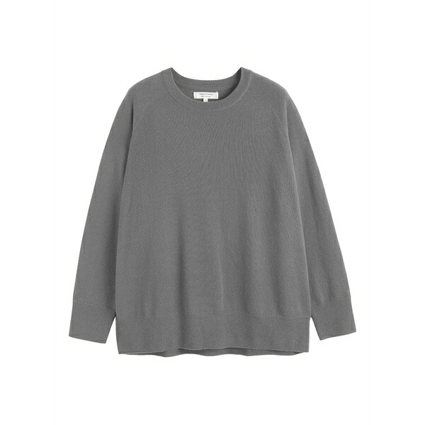 チンティアンドパーカー レディース 編み物\u0026スウェーター アウター Cashmere sweater Grey