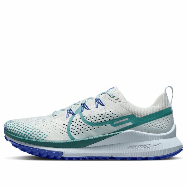 Nike ナイキ メンズ スニーカー  【Nike React Pegasus Trail 4 \u0027Light Silver Racer Blue Mineral Teal\u0027 DJ6158-005】  大きさ US_M_13