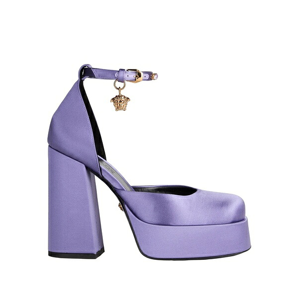 【送料無料】 ヴェルサーチ レディース パンプス シューズ Pumps Purple｜asty