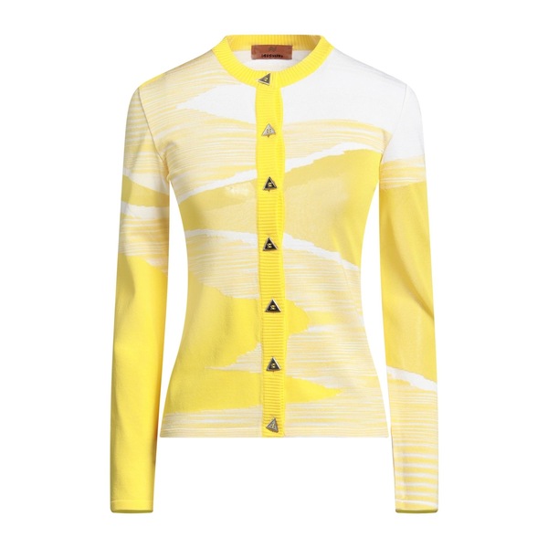 【送料無料】 ミッソーニ レディース カーディガン アウター Cardigans Yellow