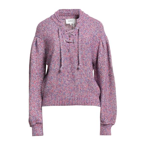 【送料無料】 バッシュ レディース ニット&セーター アウター Sweaters Purple