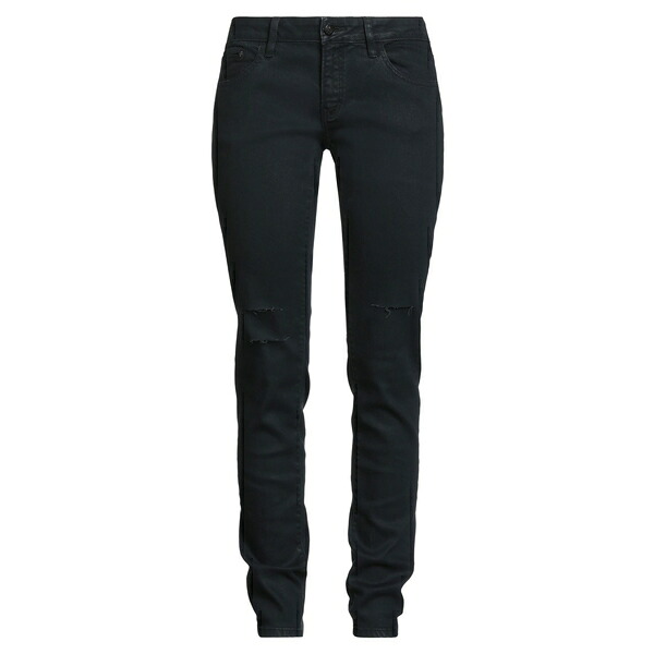 【送料無料】 ザ・クープルス レディース デニムパンツ ボトムス Jeans Black|asty