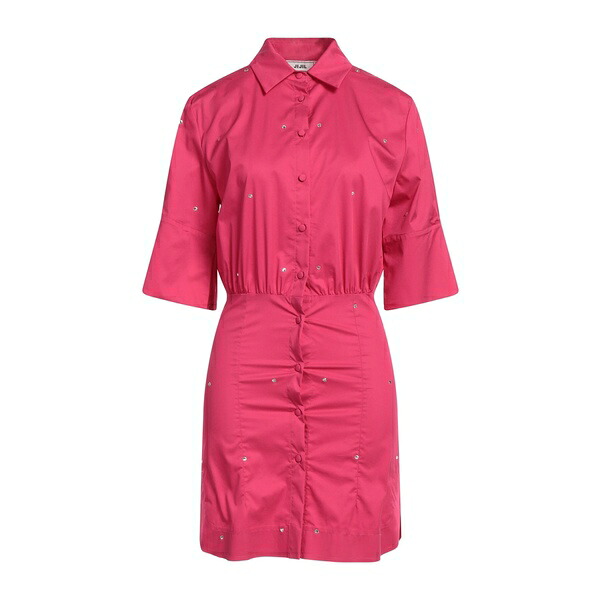 【送料無料】 ジジル レディース ワンピース トップス Mini dresses Pink