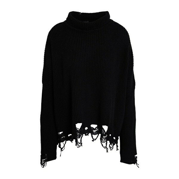 【送料無料】 ピンコ レディース ニット&セーター アウター Turtlenecks Black｜asty