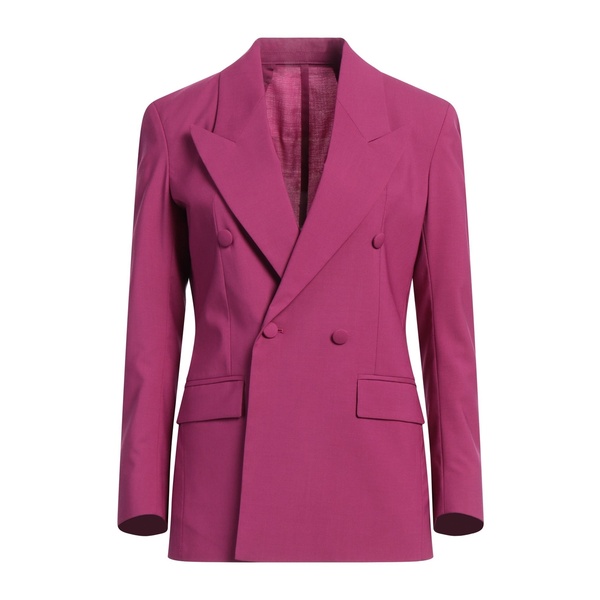 【送料無料】 マルスム レディース ジャケット＆ブルゾン アウター Blazers Purple