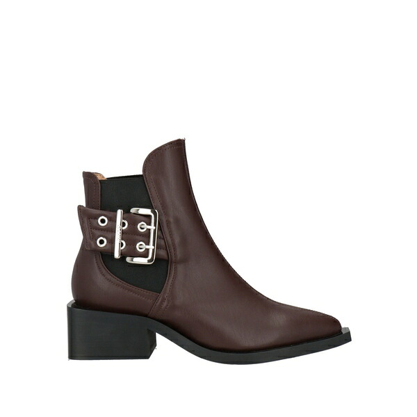【送料無料】 ガニー レディース ブーツ シューズ Ankle boots Brown