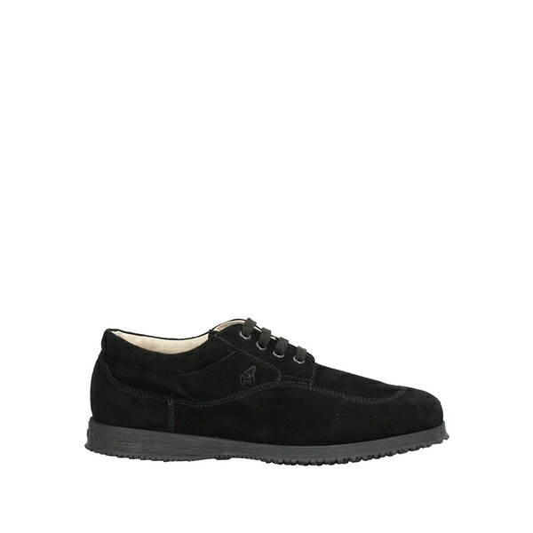 【貨物輸送無料】 ホー火器 レディース オックスフォード シューズ Lace-up shoes Black
