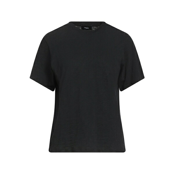 【送料無料】 セオリー レディース Tシャツ トップス T-shirts Black