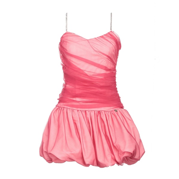 【送料無料】 ブルマリン レディース ワンピース トップス Mini dresses Pink|asty