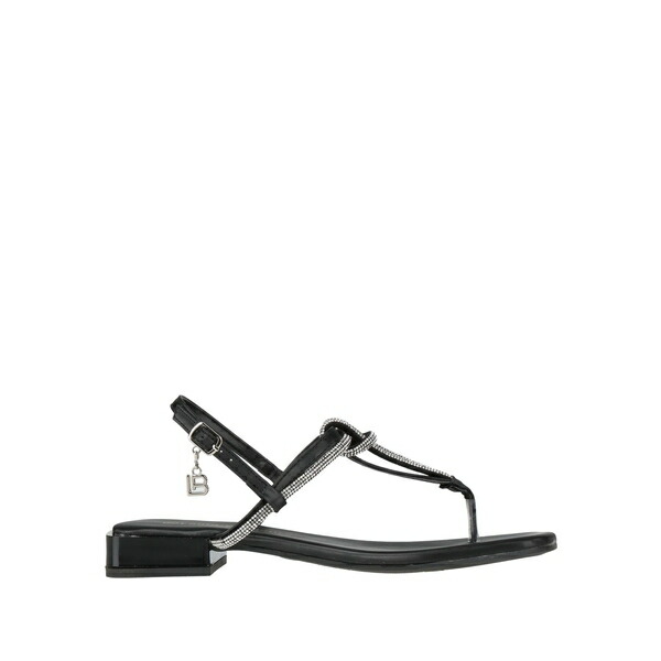 【送料無料】 ラウラ ビアジョッティ レディース サンダル シューズ Thong sandals Black