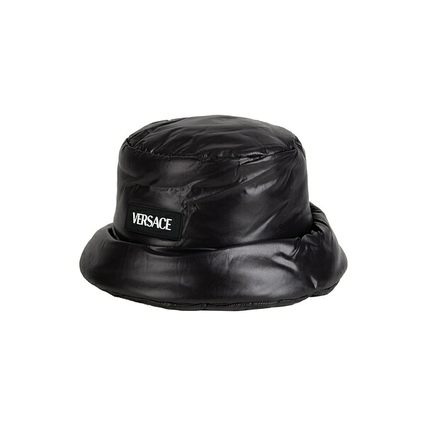 【送料無料】 ヴェルサーチ レディース 帽子 アクセサリー Hats Black|asty