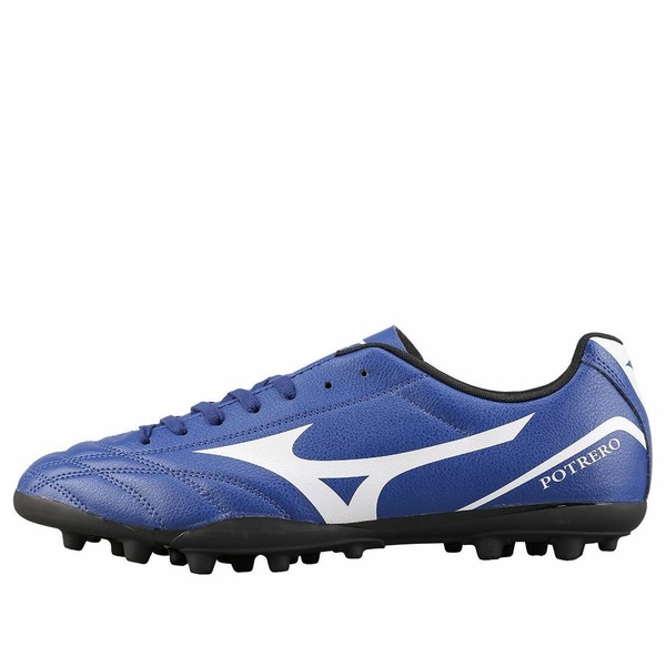 Mizuno ミズノ メンズ スニーカー  【Mizuno Potrero Wide AG Training Soccer Cleats Blue P1GA189227】  大いさ US_7(25.0糎) 靴-メンズ靴-スニーカー