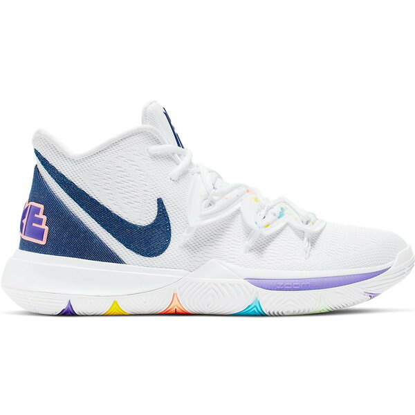 Nike ナイキ メンズ スニーカー  【Nike Kyrie 5 White Denim】  大きさ US_M_13 White/Deep Royal Blue-Glacier Blue