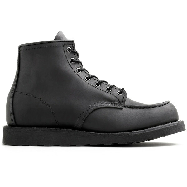 Red Wing Shoes レッドウィング メンズ スニーカー  【Red Wing Shoes Classic Moc 6-Inch Boot Heritage #8074 Black Harness Leather】  サイズ US_11.5(29.5cm) Black Harness Leather