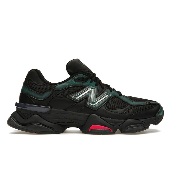 New Balance ニュー平衡にする メンズ スニーカー  【New Balance 9060 Mowalola Burglarwear Black Teal Pink】  大きさ US_M_4.5 Black/Teal/Pink