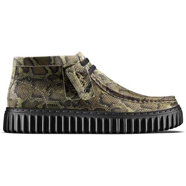 Clarks クラークス メンズ スニーカー  【Clarks Torhill Hi Martine Rose Green Snake】  大いさ US_6(24.0珊) Green Snake スニーカー-靴