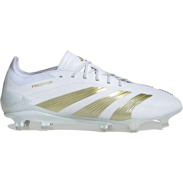 adidas アディダス メンズ スニーカー  【adidas Predator Elite Firm Ground Dayspark Pack】  大いさ US_6(24.0糎) Cloud White/Gold Metallic/Cloud White 靴-メンズ靴