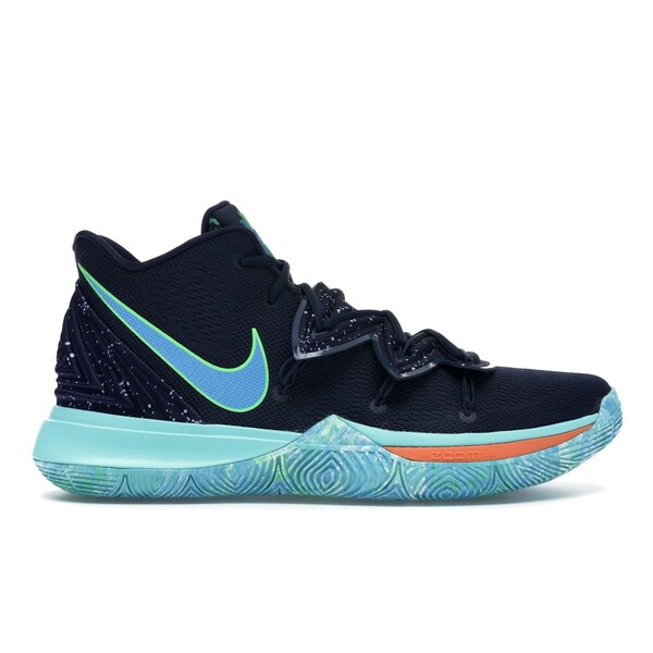 Nike ナイキ メンズ スニーカー 【Nike Kyrie 5 UFO】 サイズ US_9(27.0cm) Obsidian/Light Current Blue-Scream Green｜asty