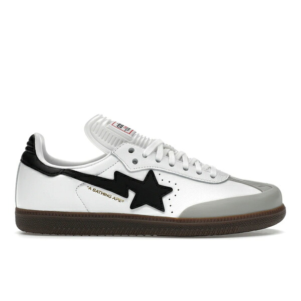 adidas アディダス メンズ スニーカー  【adidas Samba Bape White Black Gum】  サイズ US_M_14 White/Black/Gum