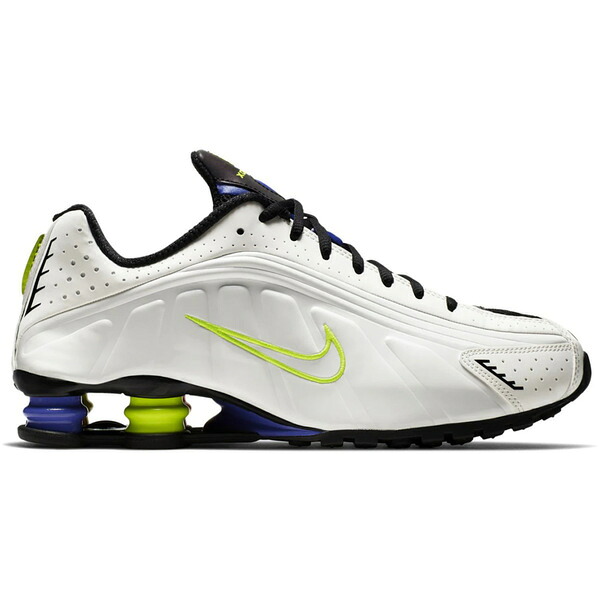 Nike ナイキ メンズ スニーカー  【Nike Shox R4 White Flash】  サイズ US_11(29.0cm) White/Black/Volt