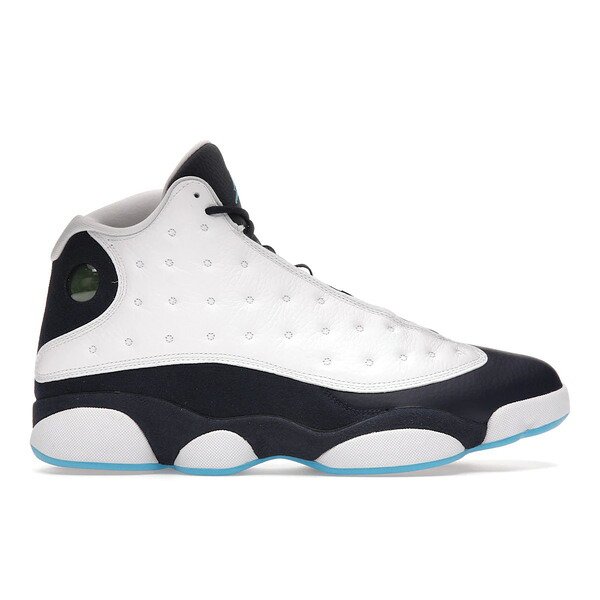 Jordan ジョーダン メンズ スニーカー  【Jordan 13 Retro Obsidian Powder Blue White】  大きさ US_8.5(26.5糎) White/Obsidian-Dark Powder Blue